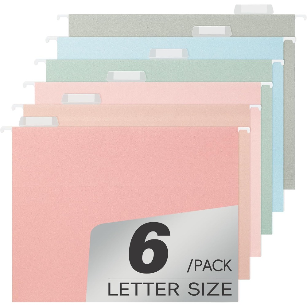 File Folder Hanging - Zware-duty 1 inch expansie hangmappen, briefformaat,
