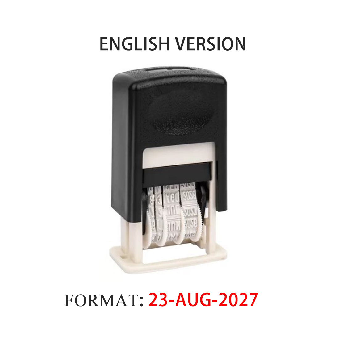 Self Inking Stamp - Zelfinktende datumstempel voor papier, pakket, scrapbooking