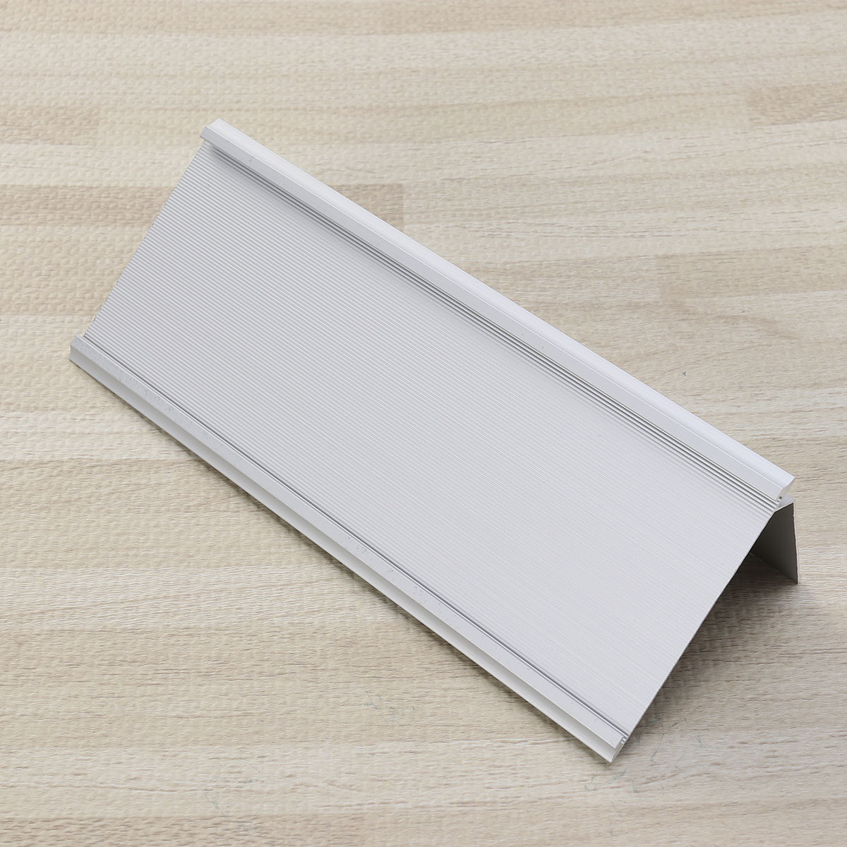 Desk Name Plate - L-vormige aluminium visitekaartjeshouder voor ID- en