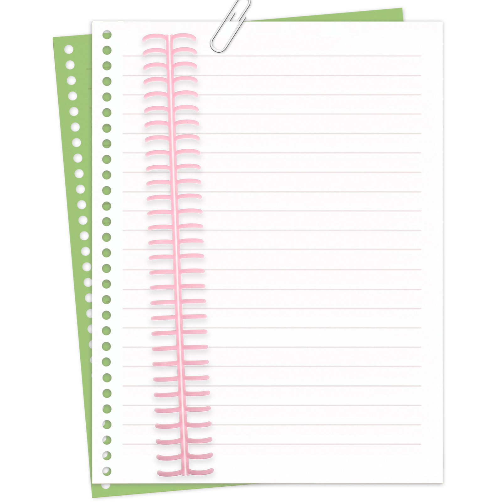 Binding Comb Plastic - 10 stuks losse bladbindringen, 30-gaats plastic