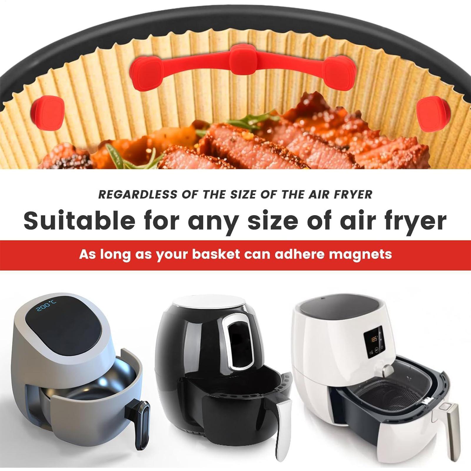 Paperclip Magnetic Set - Air Friteuse Liner Magnetische Clips 12