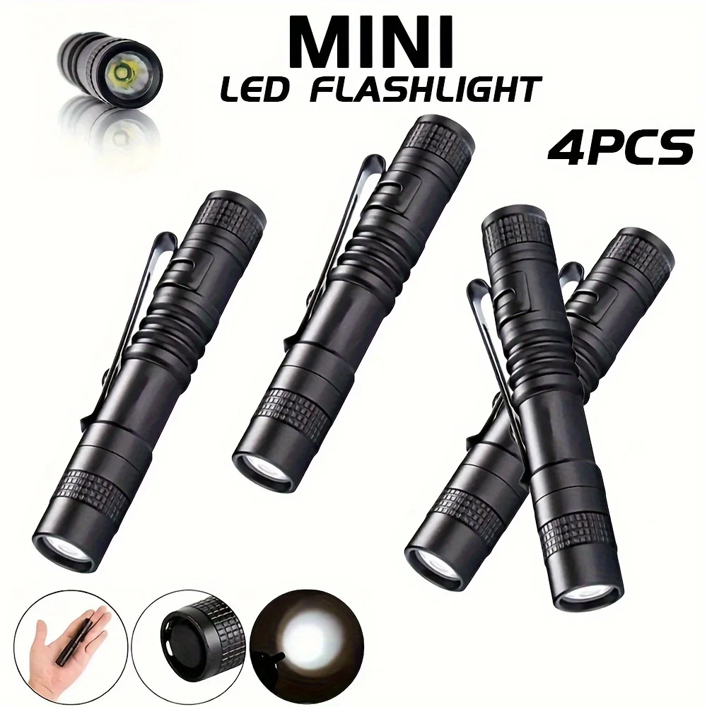 Stationery Supply - 1-4 STUKS Mini Draagbare LED Pen