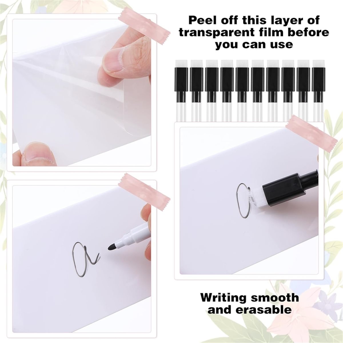AB09 20 stuks droog uitwisbare - Desk Name Plate recensie en prijs