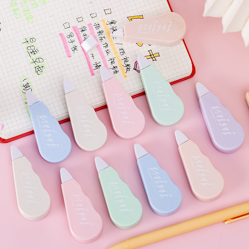 6 stks/set Leuke Macaron Kleur - Correction Tape Roller recensie en prijs