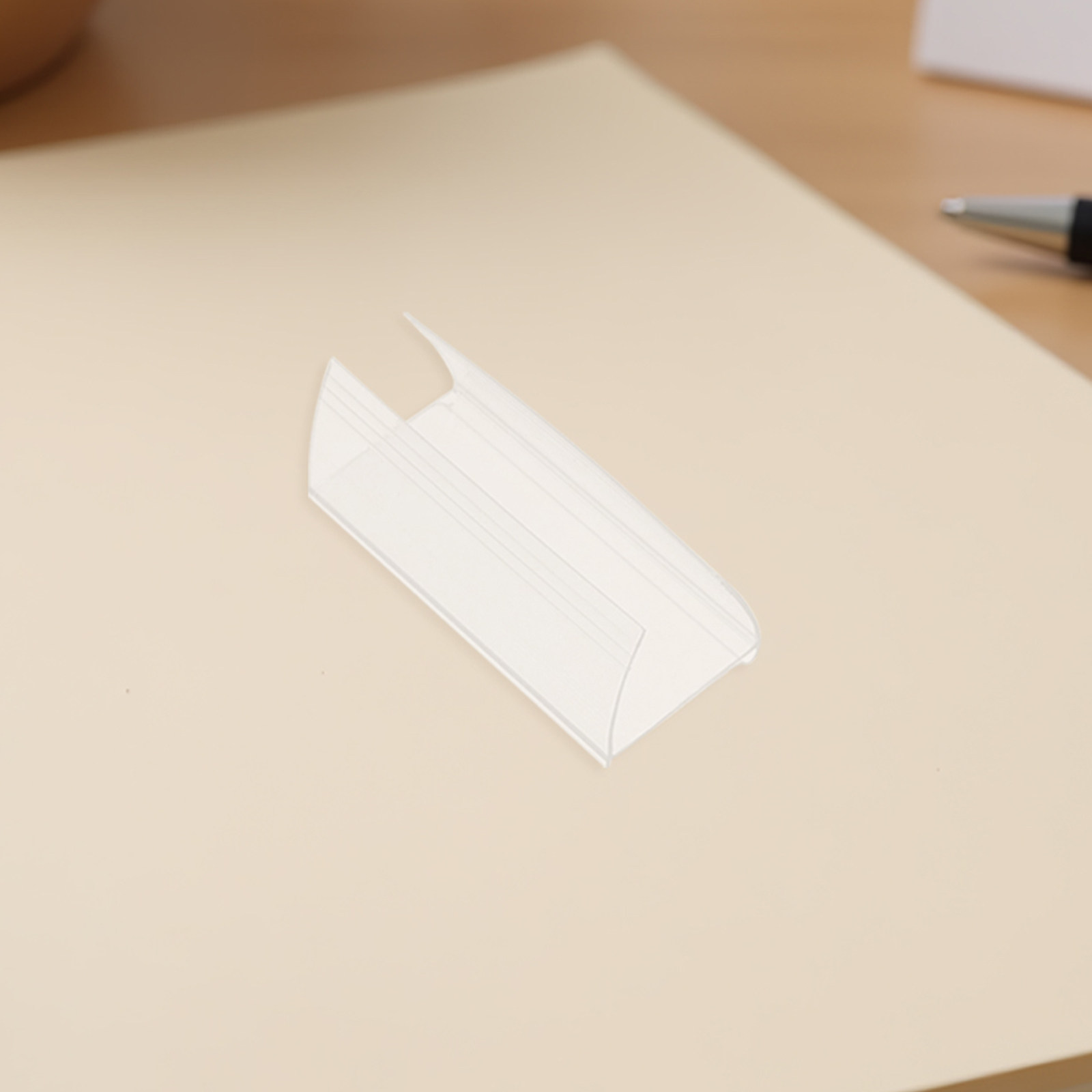 25 stuks transparante plastic  - Desk Name Plate recensie en prijs