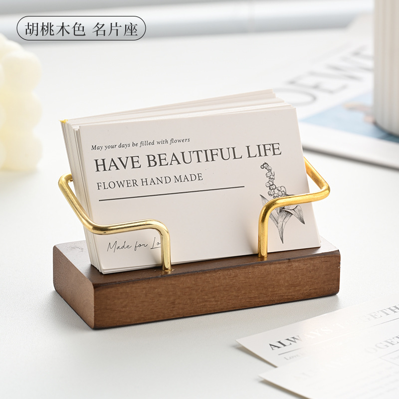 Houten visitekaartjeshouder Me - Desk Name Plate recensie en prijs