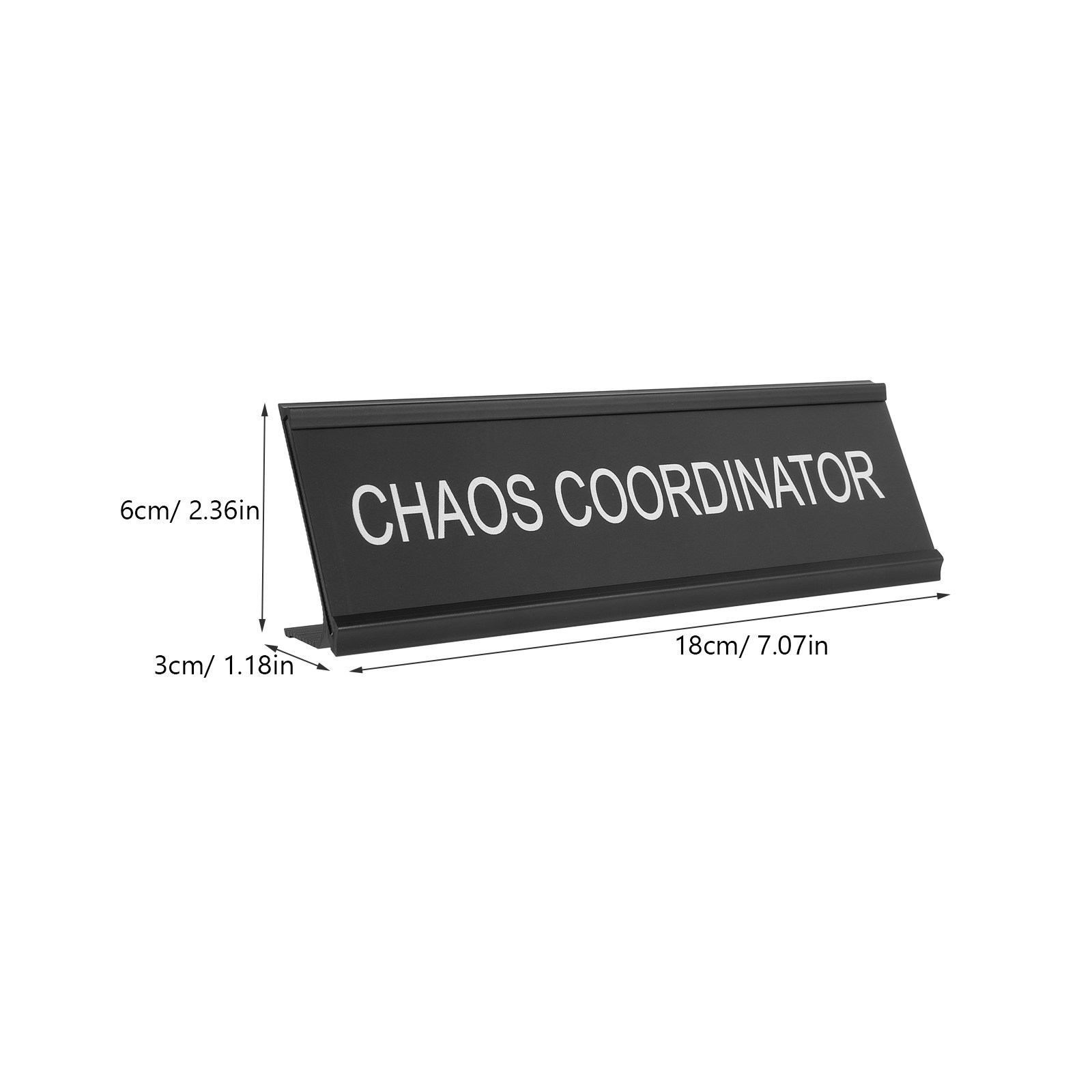 Chaos Coördinator Bureauplaatj - Desk Name Plate recensie en prijs