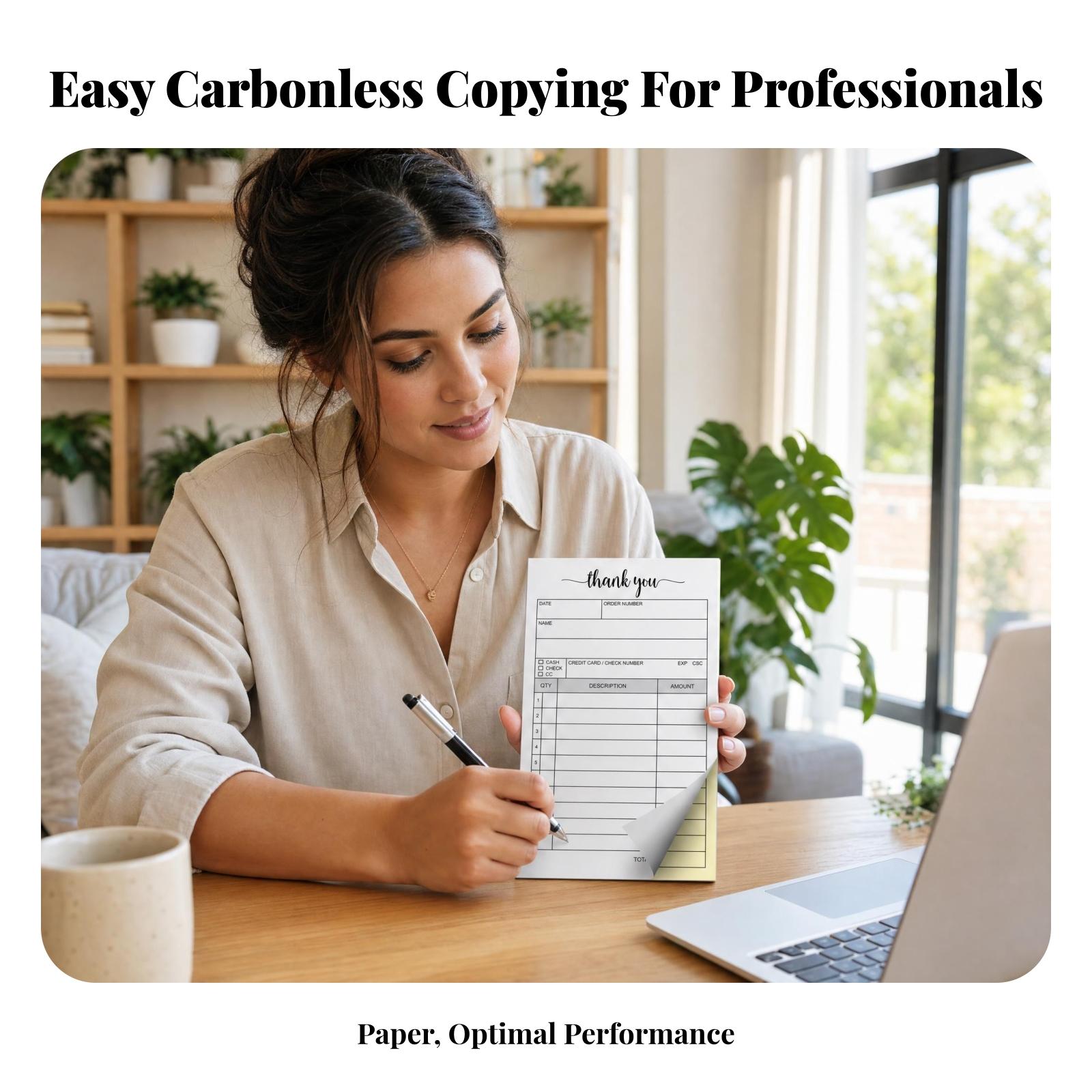 Koolstofloze duplicaat formuli - Carbon Copy Book recensie en prijs