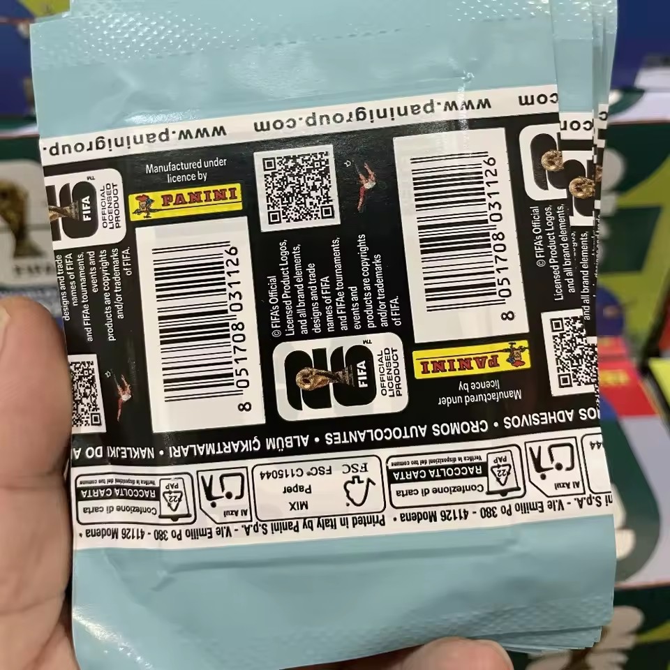 Panini 2026 World Cup Officiël - Cardstock Paper Pack recensie en prijs