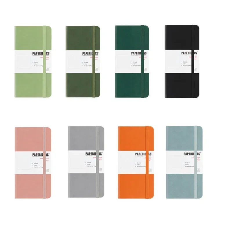 Reisnotitieboek Genummerd Hard - Notebook Dotted A5 recensie en prijs