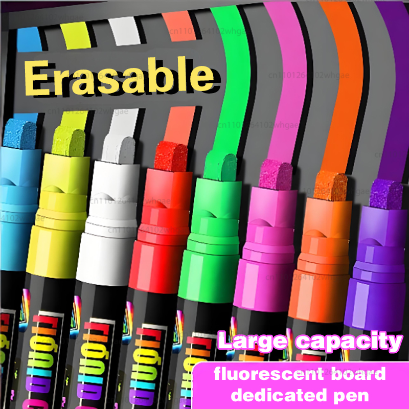 8 Kleur 8mm Vloeibare Krijt Ui - Highlighter Set Pastel recensie en prijs