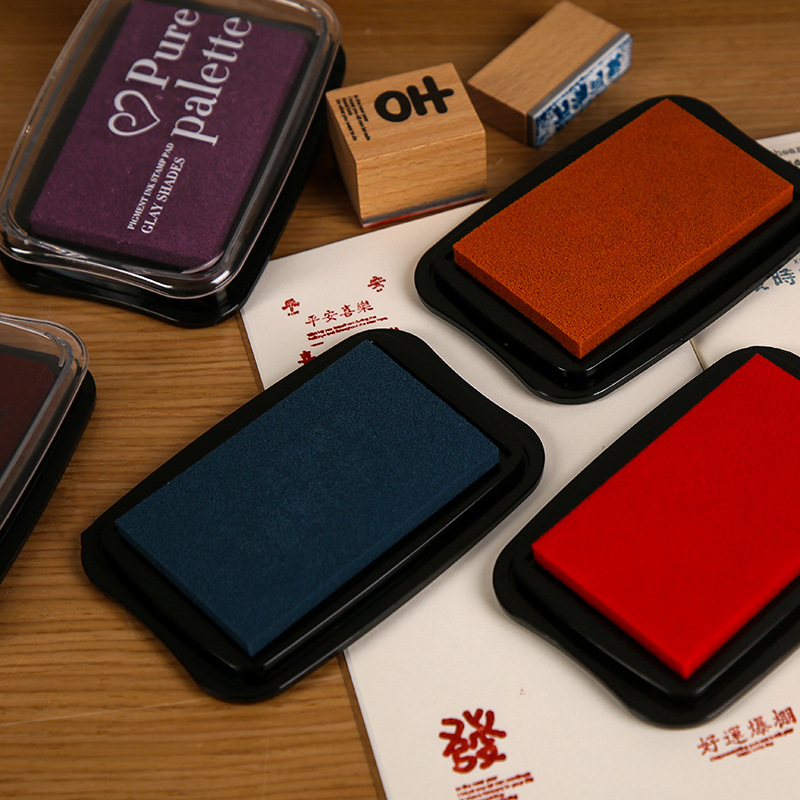 12 kleuren vintage effen kleur - Self Inking Stamp recensie en prijs
