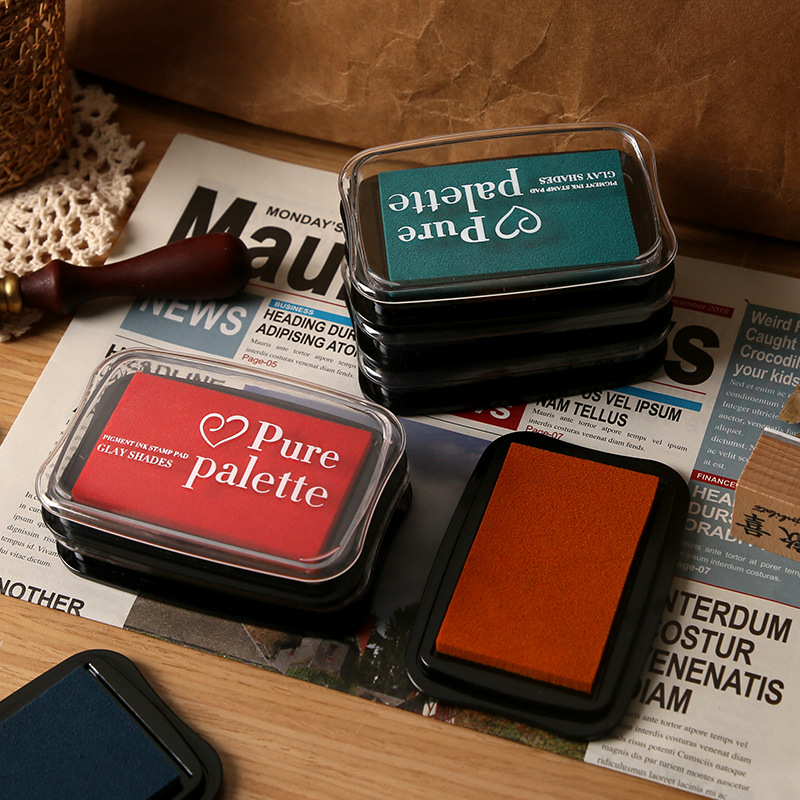 12 kleuren vintage effen kleur - Self Inking Stamp recensie en prijs