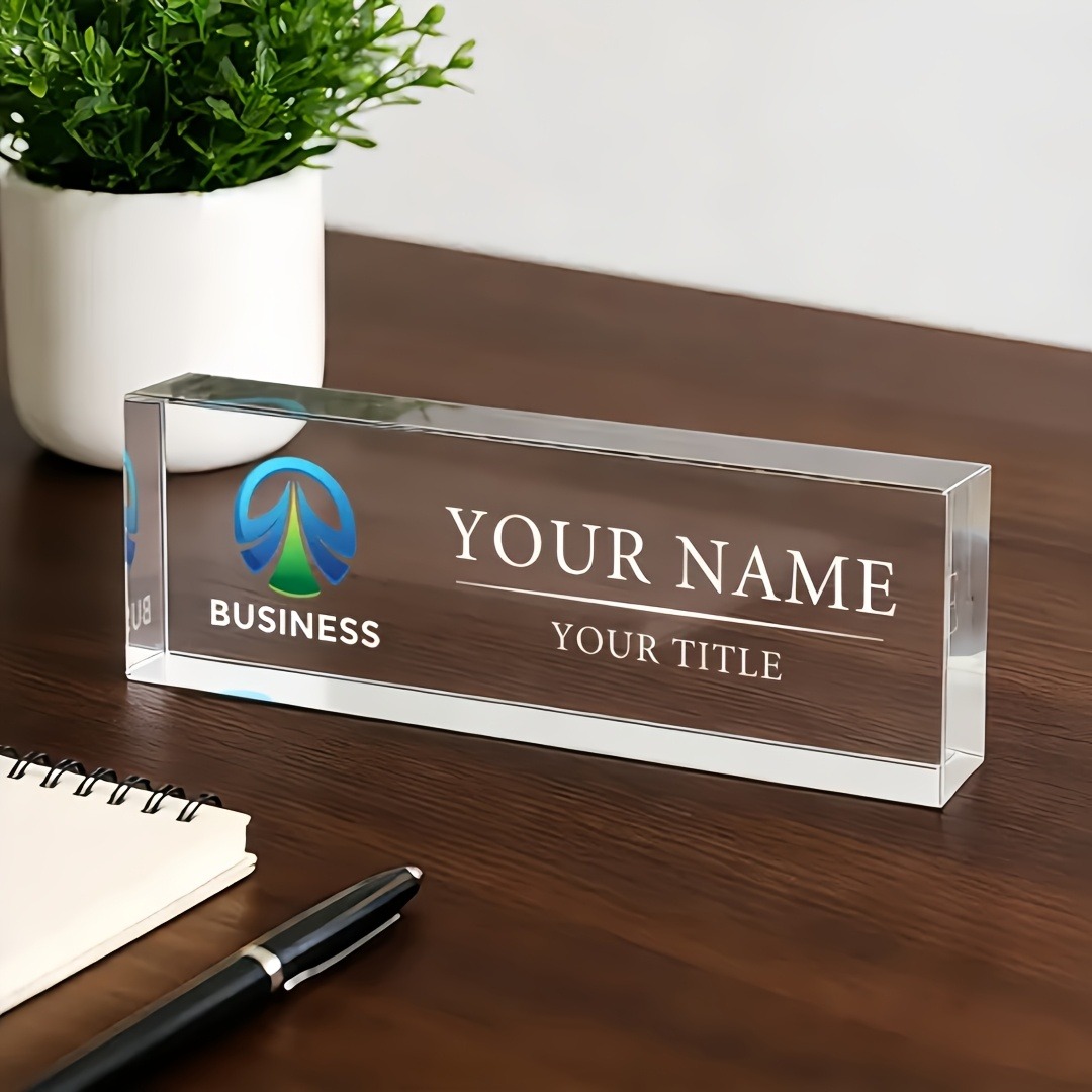 2D platte gepersonaliseerde ac - Desk Name Plate recensie en prijs