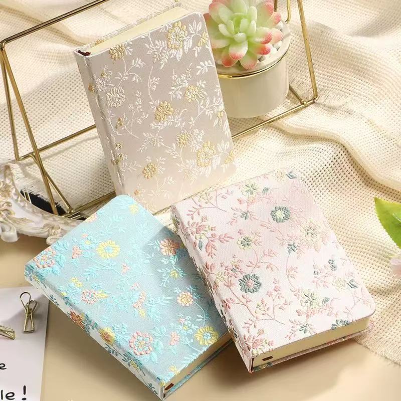 A6 Chinees bloemenbrokaat noti - Notebook Dotted A5 recensie en prijs
