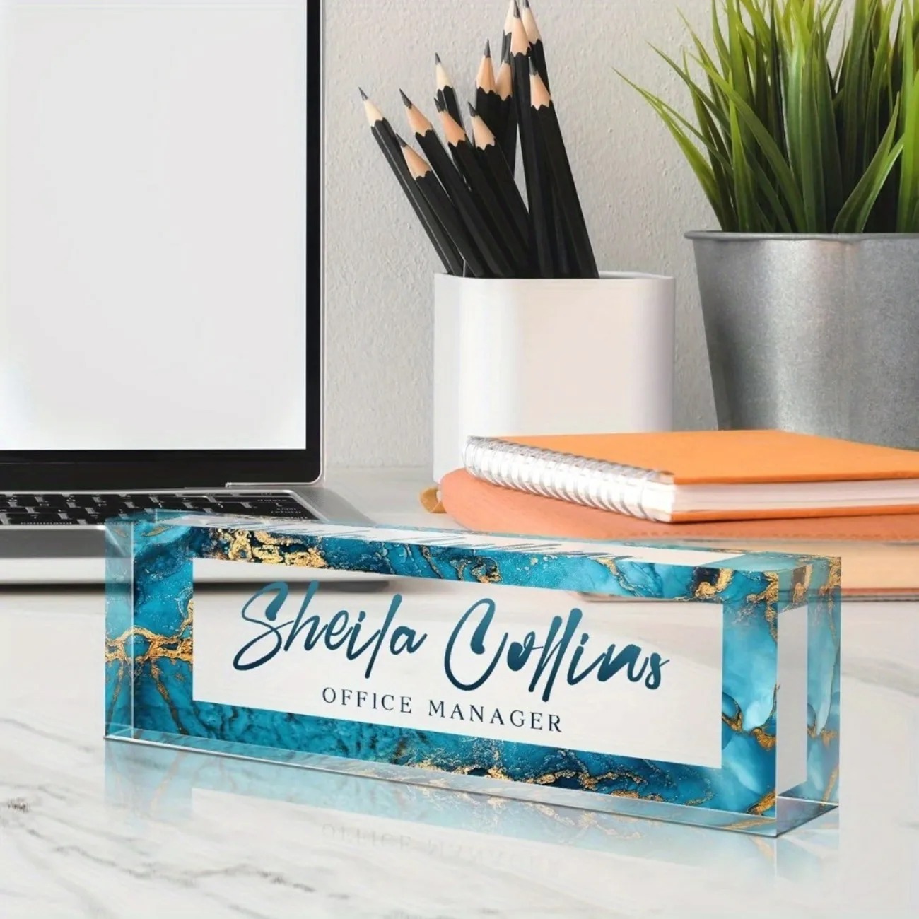 [2D Plat] Grappig, op maat gem - Desk Name Plate recensie en prijs