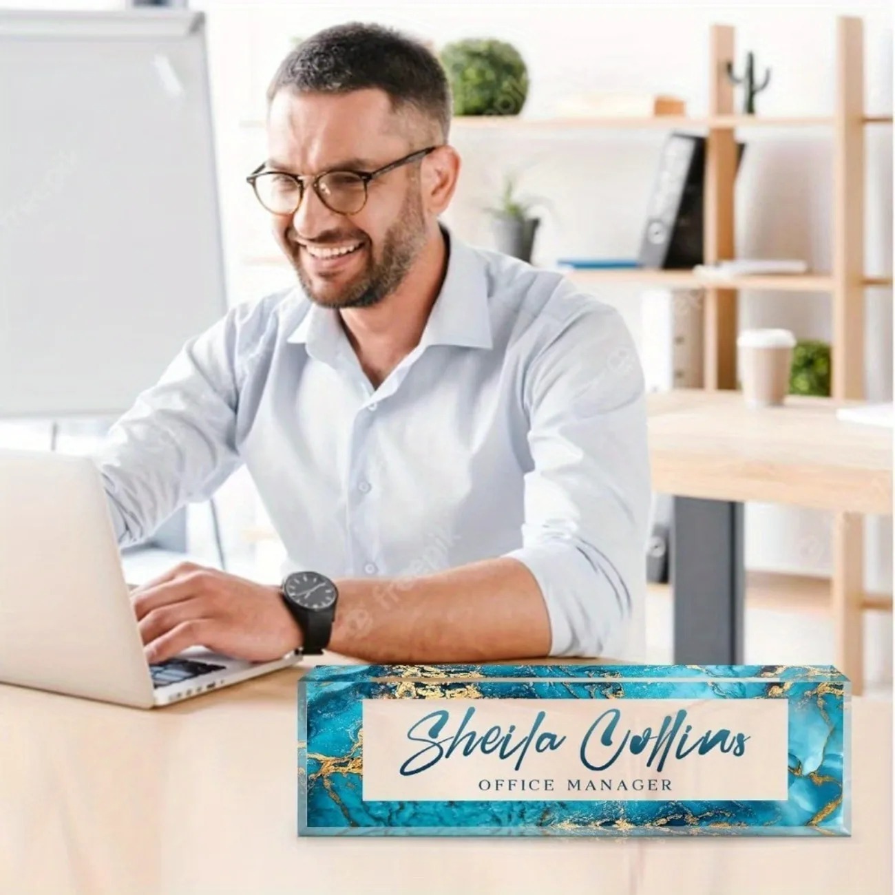 [2D Plat] Grappig, op maat gem - Desk Name Plate recensie en prijs