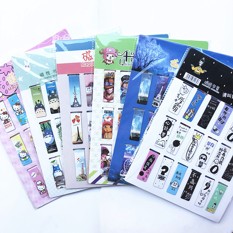18 stks/set Kat Toren Magneet  - Bookmark Magnetic Clip recensie en prijs