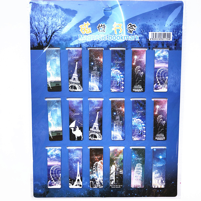 18 stks/set Kat Toren Magneet  - Bookmark Magnetic Clip recensie en prijs