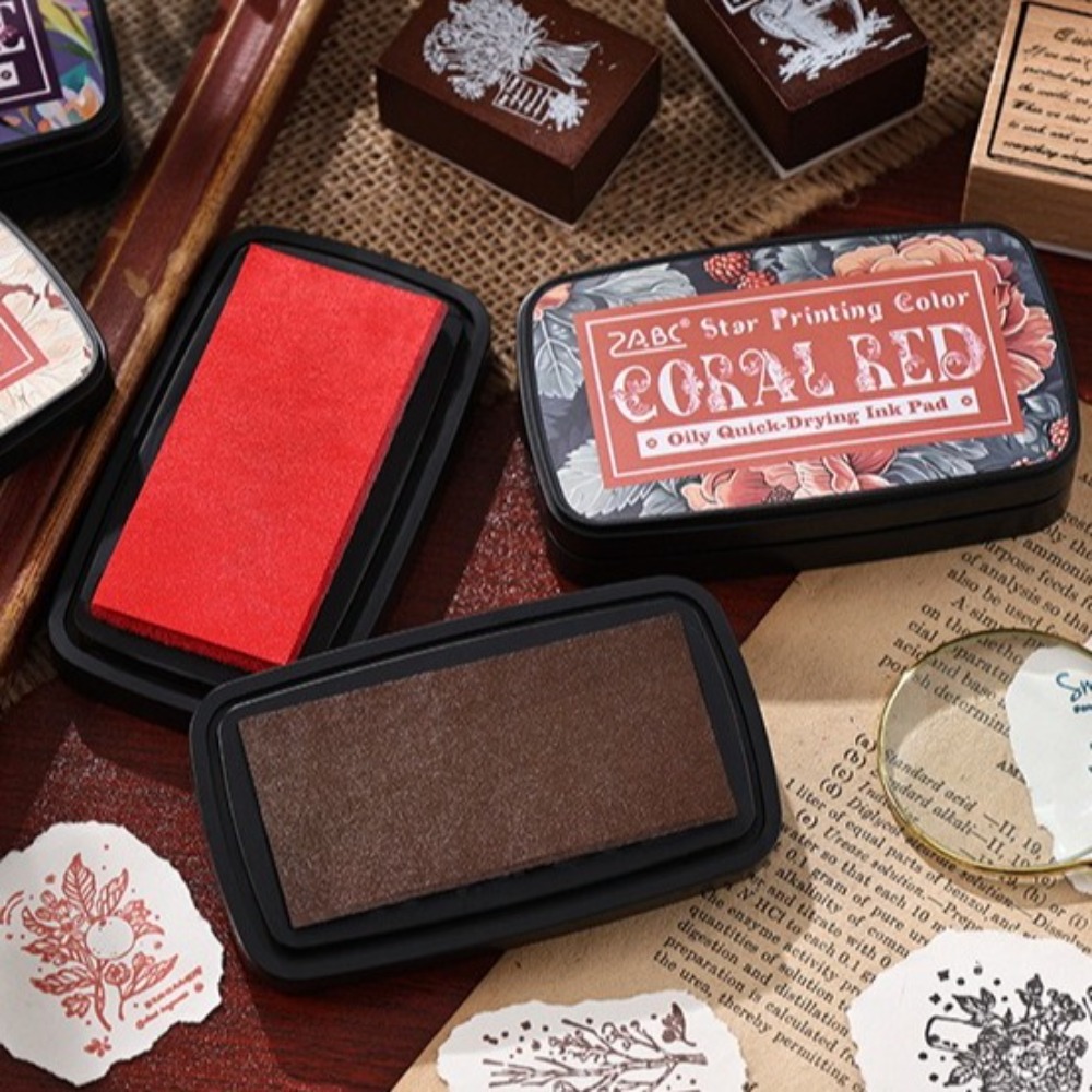 Nieuw kleurrijk inktkussen, re - Self Inking Stamp recensie en prijs