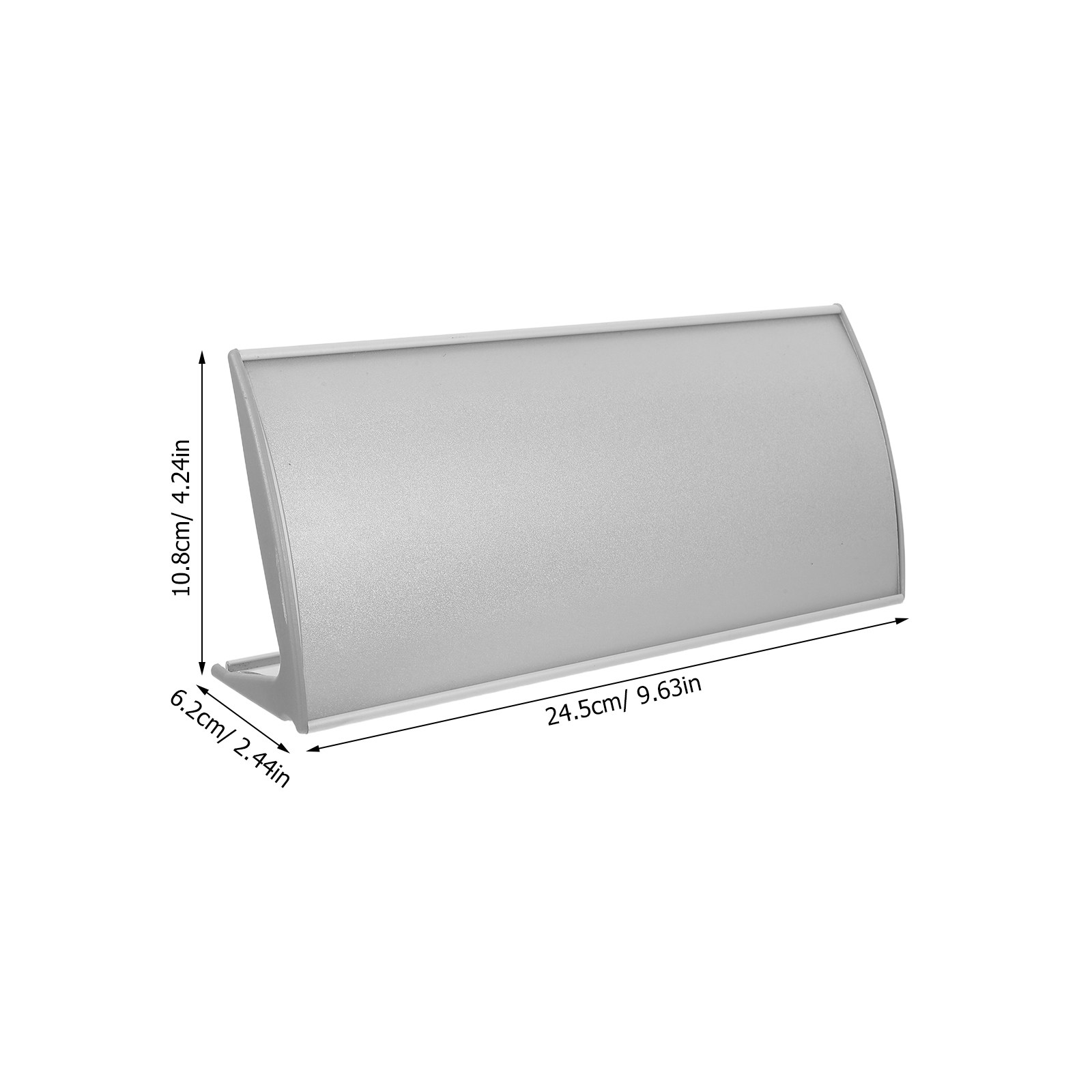 Aluminium L-vormige bureau-naa - Desk Name Plate recensie en prijs
