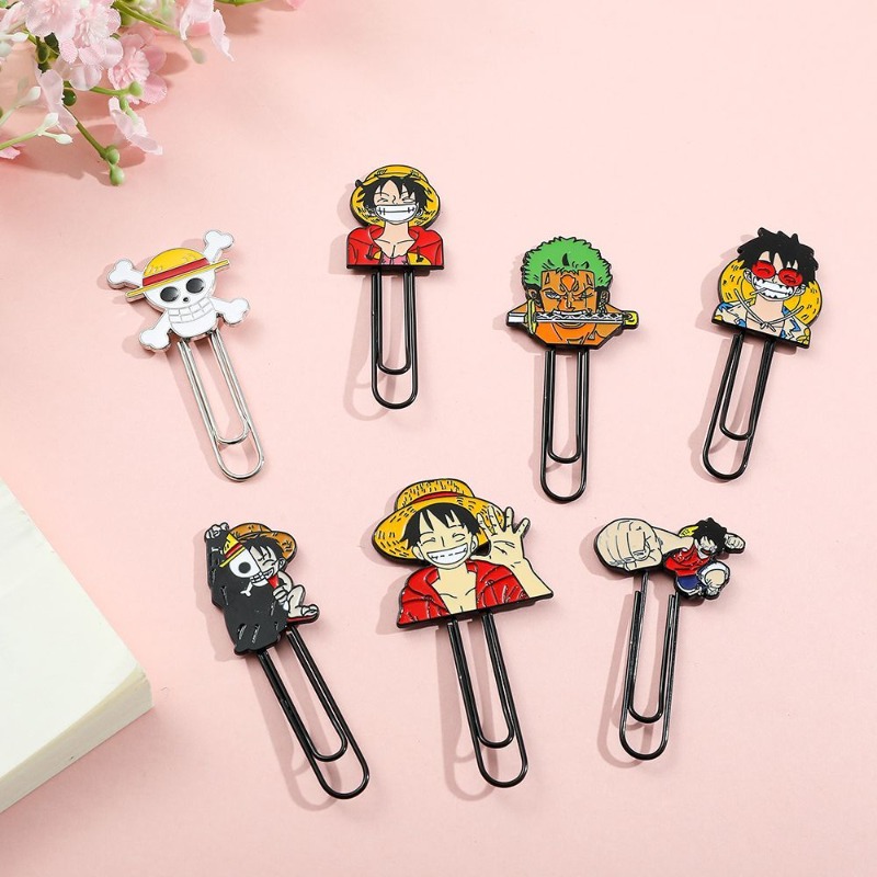Nieuwe One Piece Luffy Roronoa - Paperclip Magnetic Set recensie en prijs