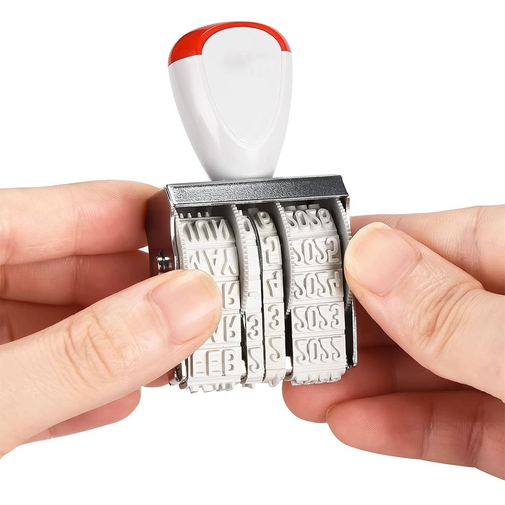 Praktische digitale datumwiels - Self Inking Stamp recensie en prijs