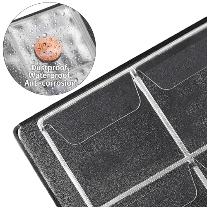 60 Pocket Coin Collection Albu - Binding Comb Plastic recensie en prijs