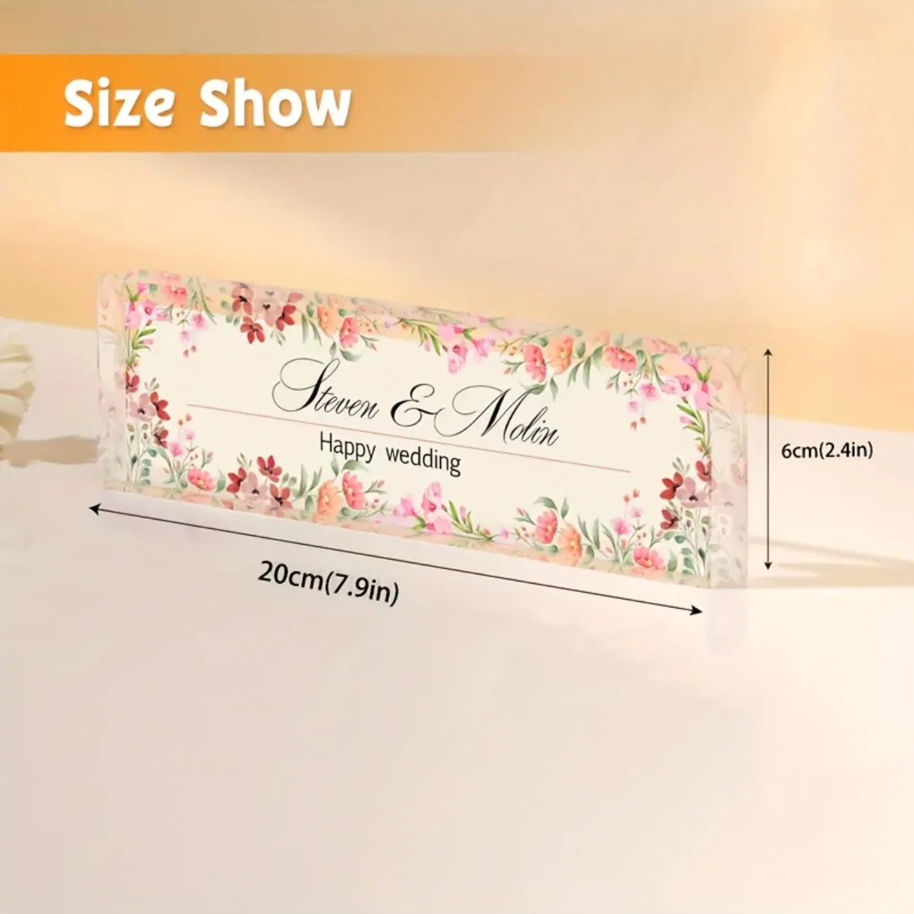Aanpasbaar 2D acryl bureauname - Desk Name Plate recensie en prijs